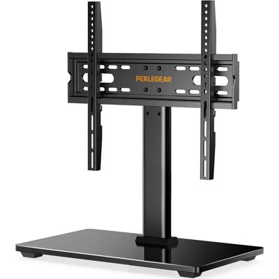 Support TV Perlegear 26-55 pouces - Max 40 KG - VESA 400x400mm - Réglable en hauteur - Publicité Support TV Perlegear 26-55 pouces - Max 40 KG - VESA 400x400mm - Réglable en hauteur - Publicité