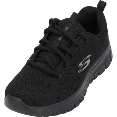 Μαύρα Skechers Memory Foam Sneakers - Sneakers Μαύρα Skechers Memory Foam Sneakers - Sneakers