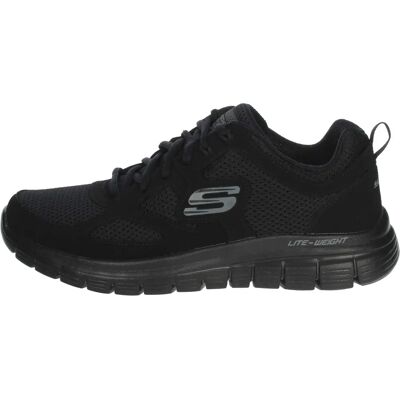 Skechers Burns 52635BBK Chaussures d'été pour hommes - Noir Skechers Burns 52635BBK Chaussures d'été pour hommes - Noir