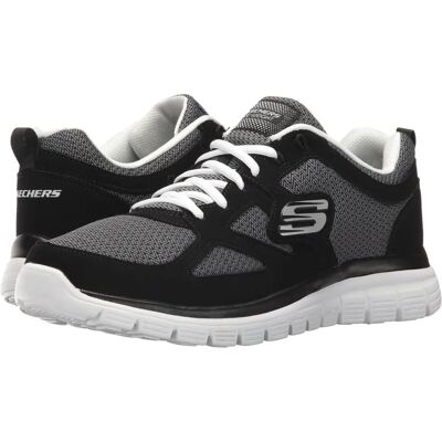 Baskets Skechers Burns pour Homme - Gris - Toute l'année - Modèle 52635BKW Baskets Skechers Burns pour Homme - Gris - Toute l'année - Modèle 52635BKW