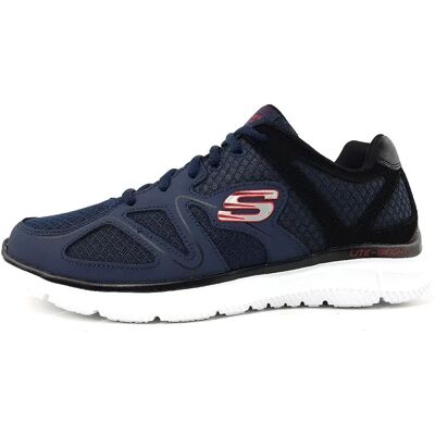 Skechers Navy/Blau All Year Herr Sneakers - Modell 58350NVBK Skechers Navy/Blau All Year Herr Sneakers - Modell 58350NVBK