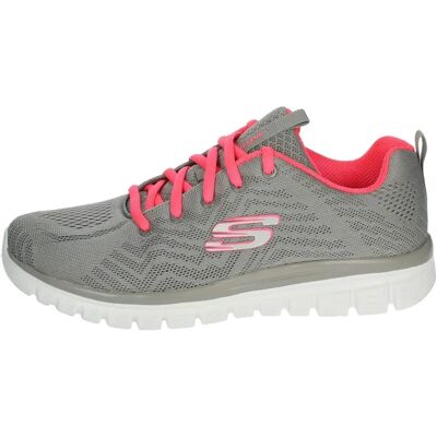 Skechers Graceful Connected Memory Foam Dam - Grå - Storlek UK 3 Skechers Graceful Connected Memory Foam Dam - Grå - Storlek UK 3