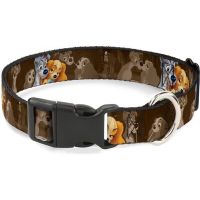 Buckle Down Dog Collar - Adjustable 15-66cm - Durable Polyester - Bold Design - Official Disney Licensed Buckle Down Dog Collar - Adjustable 15-66cm - Durable Polyester - Bold Design - Official Disney Licensed