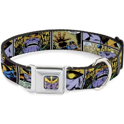 Smycz dla psa Marvel Buckle-Down - Regulowana 28-43cm - Ręcznie robiona Smycz dla psa Marvel Buckle-Down - Regulowana 28-43cm - Ręcznie robiona