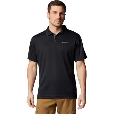 Columbia Utilizer Polo - Black - Moisture-Wicking T-Shirt - Sportswear Columbia Utilizer Polo - Black - Moisture-Wicking T-Shirt - Sportswear