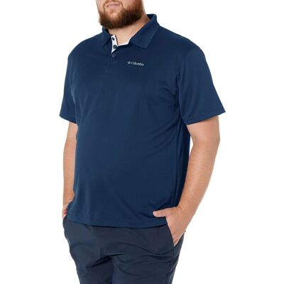 Columbia Utilizer Marine Blauw Polo - Heren T-Shirt Columbia Utilizer Marine Blauw Polo - Heren T-Shirt