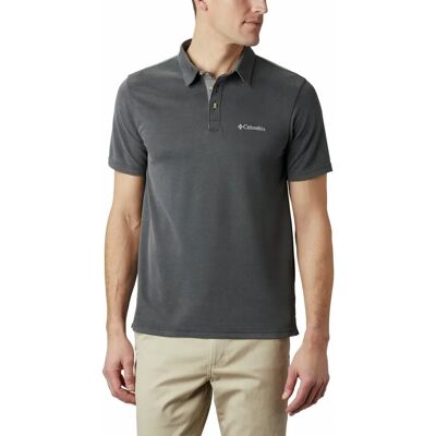Columbia Nelson Point Polo - shark Columbia Nelson Point Polo - shark
