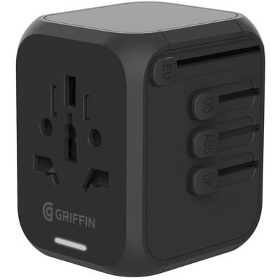 Griffin - GP-140-BLK - Black - Universal - Power Adapter Griffin - GP-140-BLK - Black - Universal - Power Adapter