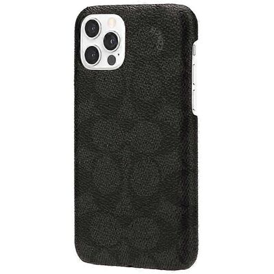 Coach iPhone 12/12 Pro Case Black - Phone Cover Coach iPhone 12/12 Pro Case Black - Phone Cover