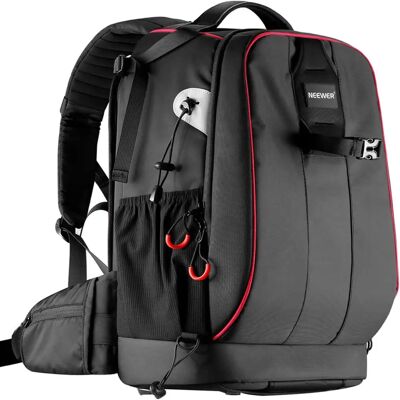 Neewer Pro Camera Backpack - Waterproof Shockproof Adjustable - DSLR & Drone Compatible Neewer Pro Camera Backpack - Waterproof Shockproof Adjustable - DSLR & Drone Compatible