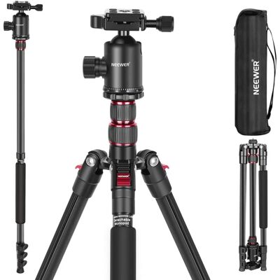 Trépied Neewer de 77 pouces - Support ajustable pour DSLR Trépied Neewer de 77 pouces - Support ajustable pour DSLR