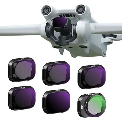 NEEWER - ND Filter Set for DJI Mini 3/Mini 3 Pro - 6 Pack NEEWER - ND Filter Set for DJI Mini 3/Mini 3 Pro - 6 Pack