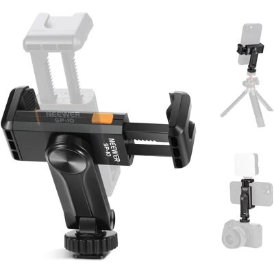 NEEWER Smartphone Tripod Mount - Adjustable & Stable for Video & Photos NEEWER Smartphone Tripod Mount - Adjustable & Stable for Video & Photos