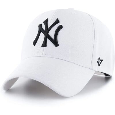 47 Brand New York Yankees Snapback Cap Herren (B-MVPSP17WBP) - (B-MVPSP17WBP-WH) weiß 47 Brand New York Yankees Snapback Cap Herren (B-MVPSP17WBP) - (B-MVPSP17WBP-WH) weiß