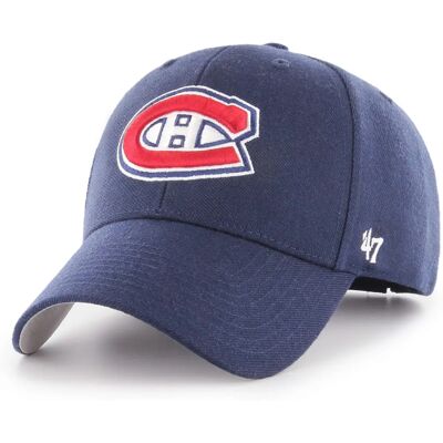 Casquette ajustable navy de 47 Brand Montreal Canadiens - NHL Hockey - Publicité Casquette ajustable navy de 47 Brand Montreal Canadiens - NHL Hockey - Publicité