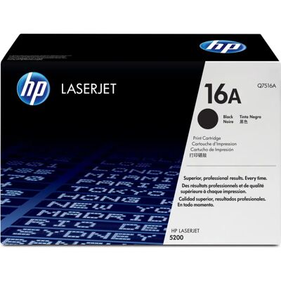HP Q7516A Musta Tonerpatruuna - Toner Cartridge HP Q7516A Musta Tonerpatruuna - Toner Cartridge
