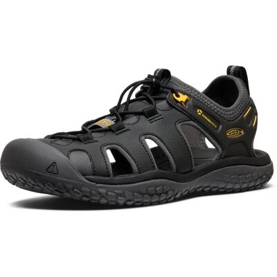 Sandali impermeabili KEEN Solr Nero/Oro - Calzature sportive Sandali impermeabili KEEN Solr Nero/Oro - Calzature sportive