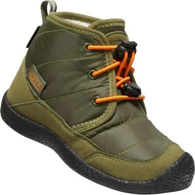 Stivali impermeabili Keen per bambini - Olive/Russet Orange - Scarpe invernali per bambini Stivali impermeabili Keen per bambini - Olive/Russet Orange - Scarpe invernali per bambini