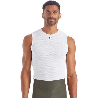 Pearl Izumi Weiß Transfer Mesh ärmelloses Unterhemd - T-Shirt Pearl Izumi Weiß Transfer Mesh ärmelloses Unterhemd - T-Shirt