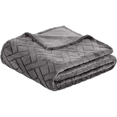Šedá deka Amazon Basics - blanket Šedá deka Amazon Basics - blanket