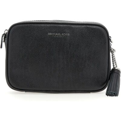 Michael Kors Ginny Crossbody Bag - black/silver Michael Kors Ginny Crossbody Bag - black/silver