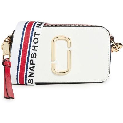 Marc Jacobs The Snapshot Coconut Multi Leather Camera Bag - Women Marc Jacobs The Snapshot Coconut Multi Leather Camera Bag - Women