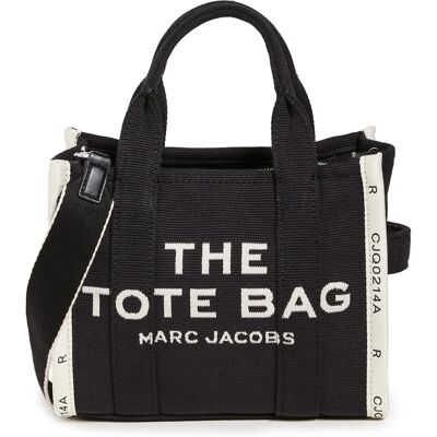 Marc Jacobs The Jacquard Mini Tote Bag (M0017025) - czarny Marc Jacobs The Jacquard Mini Tote Bag (M0017025) - czarny