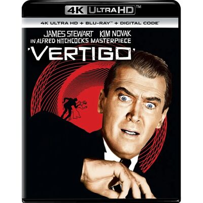 Vertigo VERTIGO - 4K Mastering, Digital Copy, Region A - Blu-ray Vertigo VERTIGO - 4K Mastering, Digital Copy, Region A - Blu-ray