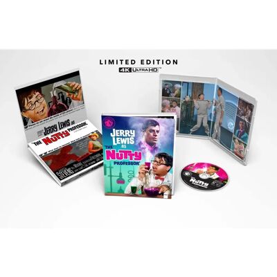 Paramount Le Professeur Fou Ultra HD Blu-ray Région A - Film - Publicité Paramount Le Professeur Fou Ultra HD Blu-ray Région A - Film - Publicité