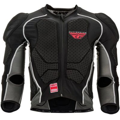 Fly Racing Graue Langarm CE Protektorenweste - Oberkörperschutz Fly Racing Graue Langarm CE Protektorenweste - Oberkörperschutz