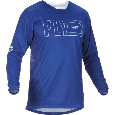 Fly Racing Kinetic Fuel Motocross Jersey - Blu XL - Unisex Fly Racing Kinetic Fuel Motocross Jersey - Blu XL - Unisex