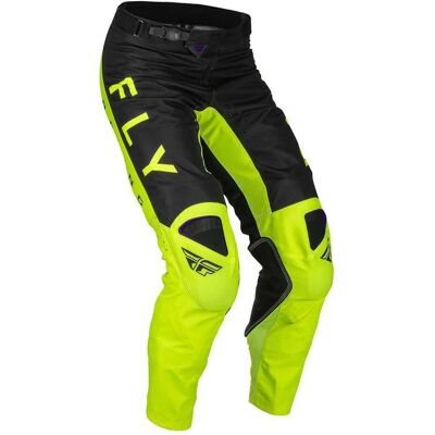 Pantaloni da motocross Fly Racing Kinetic Kore - Blu / Giallo - Pantaloni Pantaloni da motocross Fly Racing Kinetic Kore - Blu / Giallo - Pantaloni