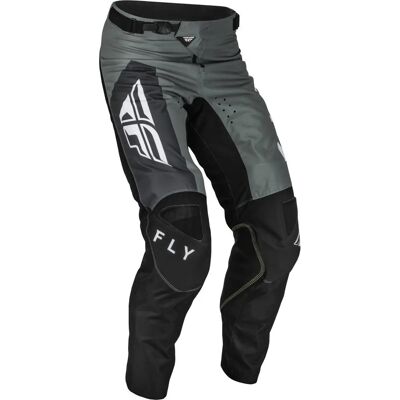 Fly Racing Kinetic Jet Pantaloni da motocross - Nero Grigio - 30 Fly Racing Kinetic Jet Pantaloni da motocross - Nero Grigio - 30