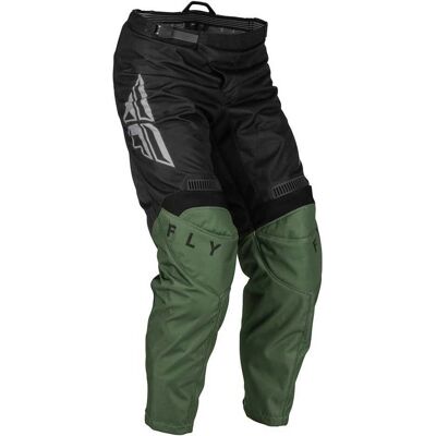 Pantalones de motocross Fly Racing F-16 2023 - Negro-Verde Pantalones de motocross Fly Racing F-16 2023 - Negro-Verde