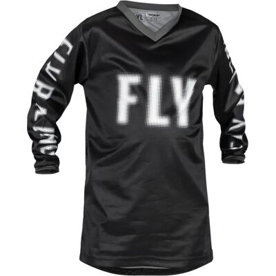 Fly Racing F-16 Maillot Motocross - Noir Blanc - XL - Unisex - Publicité Fly Racing F-16 Maillot Motocross - Noir Blanc - XL - Unisex - Publicité
