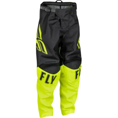 Pantalones juveniles de motocross Fly Racing F-16 - Negro Amarillo - 24 Pantalones juveniles de motocross Fly Racing F-16 - Negro Amarillo - 24