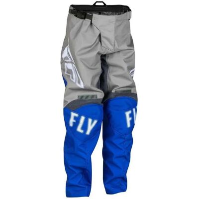 Fly Racing F-16 Pantalones juveniles de motocross - Gris Azul (XS) Fly Racing F-16 Pantalones juveniles de motocross - Gris Azul (XS)