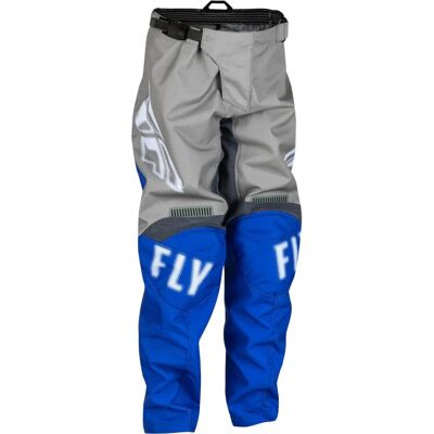 Pantaloni motocross juvenili Fly Racing F-16 - Grigio-Blu - M Pantaloni motocross juvenili Fly Racing F-16 - Grigio-Blu - M
