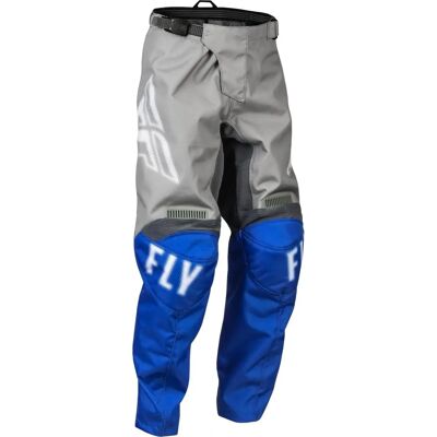 Pantalones juveniles de motocross Fly Racing F-16 - Gris Azul - Talla 24 Pantalones juveniles de motocross Fly Racing F-16 - Gris Azul - Talla 24
