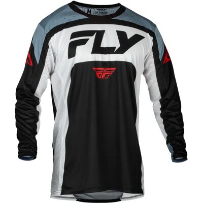 Fly Racing Lite 2024 Maglietta da motocross - Giallo-Grigio-Bianco - L - Maglietta da motocross Fly Racing Lite 2024 Maglietta da motocross - Giallo-Grigio-Bianco - L - Maglietta da motocross