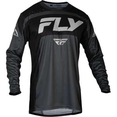 Fly Racing Lite 2024 Maillot de motocross - Negro Gris - M Fly Racing Lite 2024 Maillot de motocross - Negro Gris - M