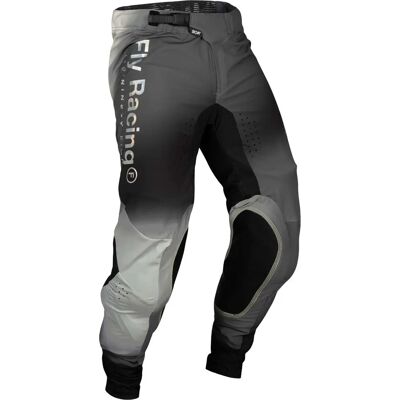Fly Racing Lite 2024 Pantaloni da Motocross nero/grigio chiaro - Motocross Pants Fly Racing Lite 2024 Pantaloni da Motocross nero/grigio chiaro - Motocross Pants
