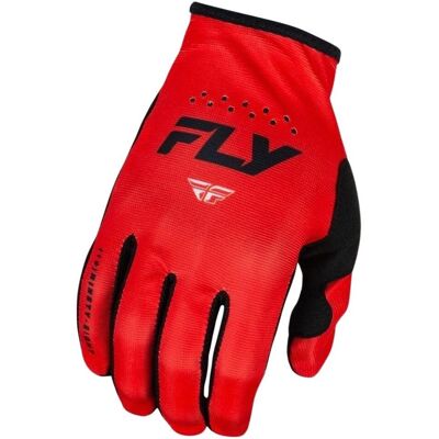 Gants de moto Fly Racing Lite 2023 - Cross, XS, Rouge/Noir - Publicité Gants de moto Fly Racing Lite 2023 - Cross, XS, Rouge/Noir - Publicité