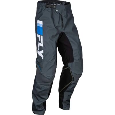 Pantalons de motocross Fly Racing Kinetic Prix 2024 - Gris Blanc Bleu - Taille 28 - Publicité Pantalons de motocross Fly Racing Kinetic Prix 2024 - Gris Blanc Bleu - Taille 28 - Publicité