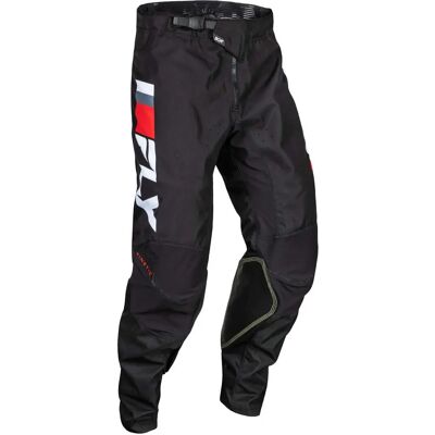 Fly Racing Kinetic Prix 2024 Pantaloni da motocross - Nero-Bianco-Rosso - 28 Fly Racing Kinetic Prix 2024 Pantaloni da motocross - Nero-Bianco-Rosso - 28
