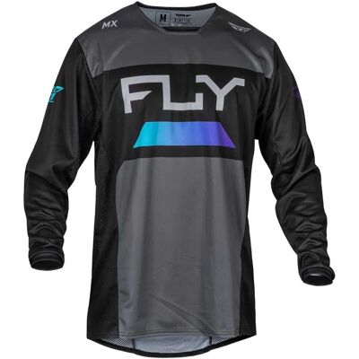 Maglia da Motocross Fly Racing Kinetic Reload 2024 - grigio-nero-blu - Maglia da Motocross Maglia da Motocross Fly Racing Kinetic Reload 2024 - grigio-nero-blu - Maglia da Motocross