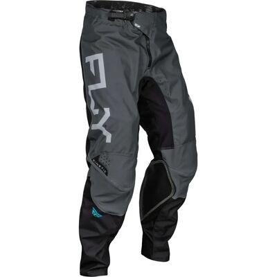 Fly Racing Kinetic Reload 2024 Pantalones de motocross - Negro Gris Fly Racing Kinetic Reload 2024 Pantalones de motocross - Negro Gris