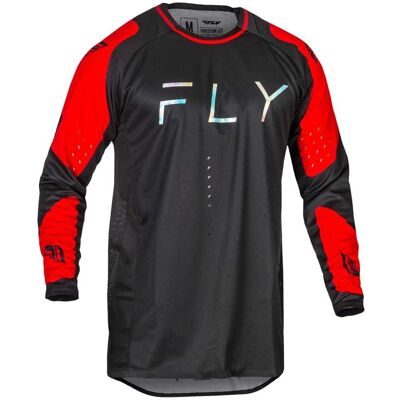 Fly Racing Evolution 2024 Maillot di motocross Nero Rosso taglia L Fly Racing Evolution 2024 Maillot di motocross Nero Rosso taglia L