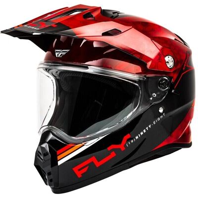 Casque FLY Racing Trekker Kryptek Conceal - XL Rouge - Publicité Casque FLY Racing Trekker Kryptek Conceal - XL Rouge - Publicité