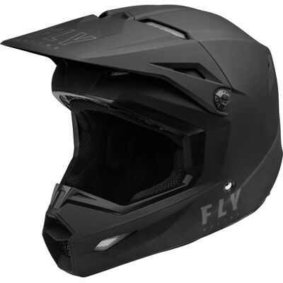 Casque de motocross Fly Racing Kinetic Solid - Noir - XL - Unisexe - Publicité Casque de motocross Fly Racing Kinetic Solid - Noir - XL - Unisexe - Publicité